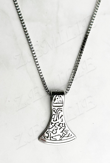Wholesaler Z. Emilie - Steel ax necklace