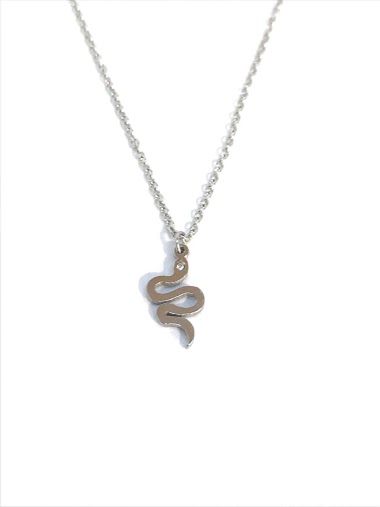 Wholesaler Z. Emilie - Snake steel necklace