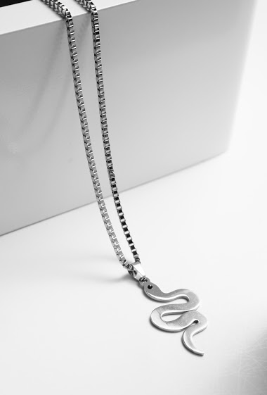 Mayorista Z. Emilie - Snake steel necklace