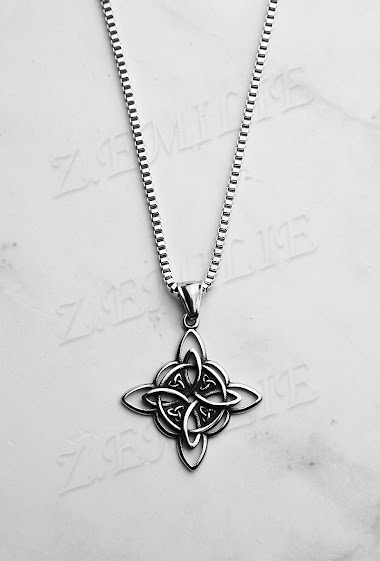 Mayorista Z. Emilie - Viking steel necklace