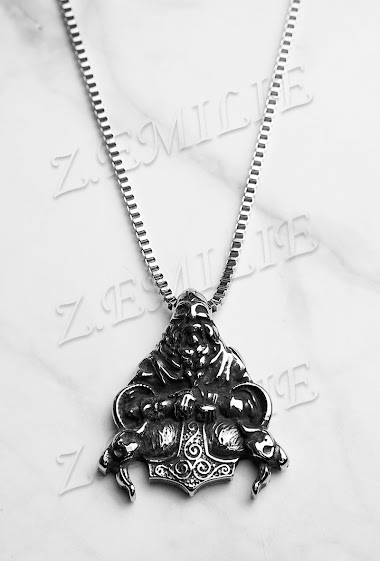 Großhändler Z. Emilie - Viking steel necklace