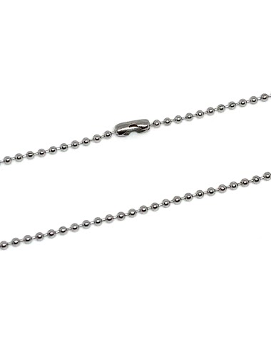 Mayorista Z. Emilie - Steel necklace 2 mm
