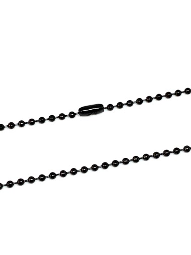 Wholesaler Z. Emilie - Steel necklace 2 mm