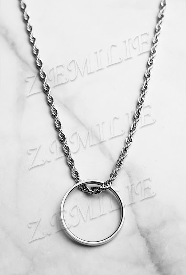Mayorista Z. Emilie - Steel necklace