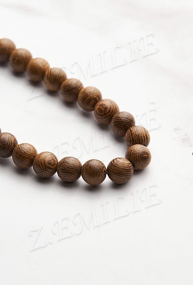 Wholesaler Z. Emilie - Wood necklace