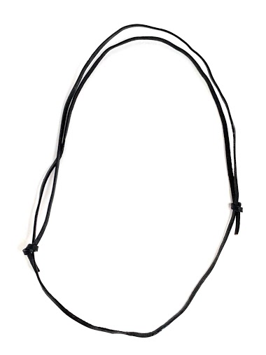 Wholesaler Z. Emilie - Leather necklace 3mm