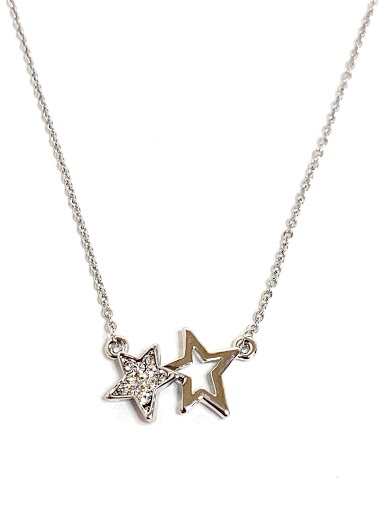 Wholesaler Z. Emilie - Double star necklace