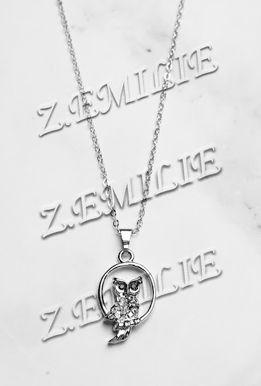 Wholesaler Z. Emilie - Owl necklace