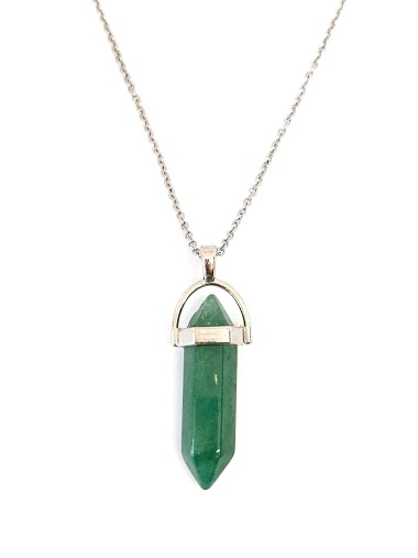 Wholesaler Z. Emilie - Jade stone necklace