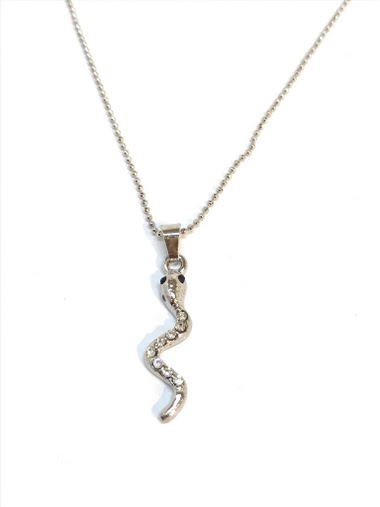 Wholesaler Z. Emilie - Snake strass necklace