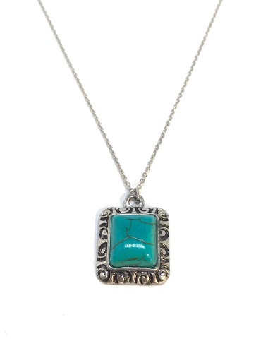 Wholesaler Z. Emilie - Turquoise necklace