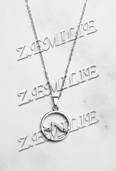 Wholesaler Z. Emilie - Wave necklace