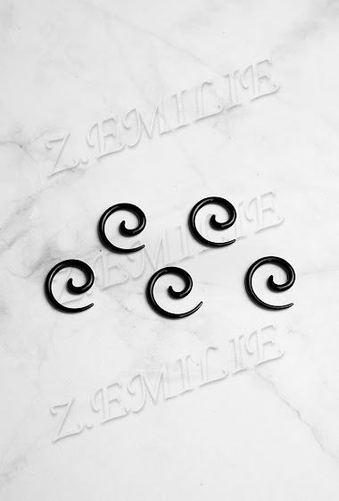 Wholesaler Z. Emilie - Piercing spiral 3mm