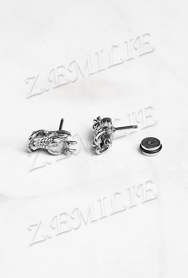 Großhändler Z. Emilie - Fake piercing dragon earring