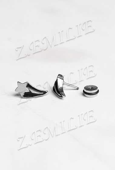 Wholesaler Z. Emilie - Fake piercing star earring