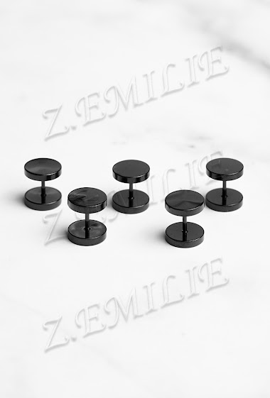 Wholesaler Z. Emilie - Fake plug earring 10mm