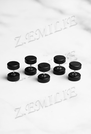 Wholesaler Z. Emilie - Fake plug earring 10mm
