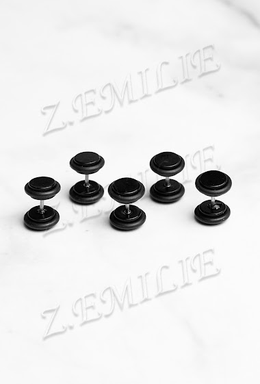 Wholesaler Z. Emilie - Fake plug earring 8mm
