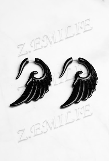 Großhändler Z. Emilie - Fake piercing spiral earring 5mm