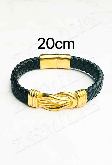Wholesaler Z. Emilie - Knots leather bracelet