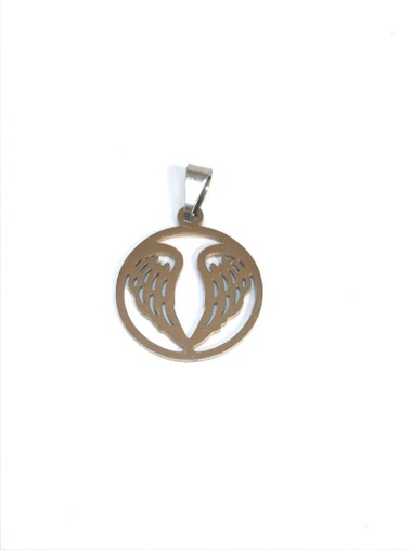 Wholesaler Z. Emilie - Wings steel pendant