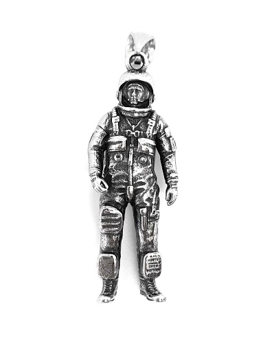 Mayorista Z. Emilie - Astronaut steel pendant