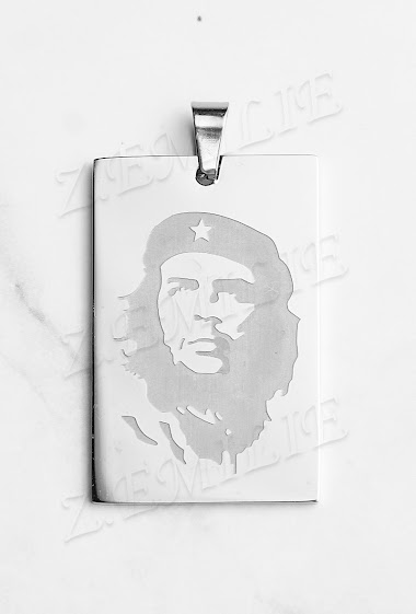 Grossiste Z. Emilie - Pendentif acier Che Guevara