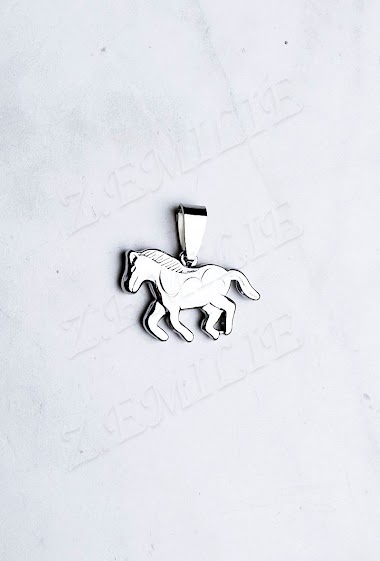 Wholesaler Z. Emilie - Horse steel pendant
