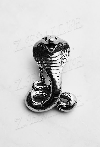 Wholesaler Z. Emilie - Cobra steel pendant