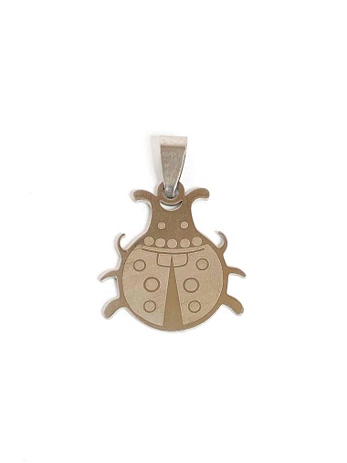Wholesaler Z. Emilie - Ladybug steel pendant