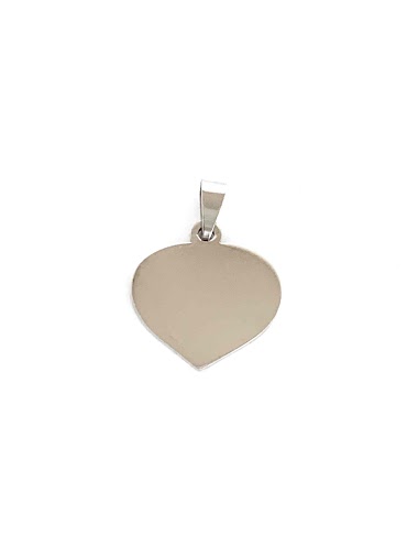 Großhändler Z. Emilie - Heart steel pendant to engrave