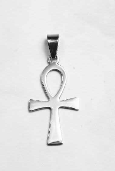 Wholesaler Z. Emilie - Cross life steel pendant