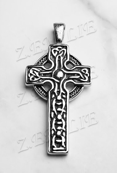Großhändler Z. Emilie - Egypte cross steel pendant
