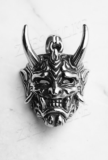 Wholesaler Z. Emilie - Devil steel pendant
