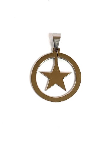 Wholesaler Z. Emilie - Star steel pendant