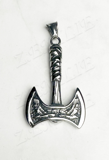 Wholesaler Z. Emilie - Steel ax pendant