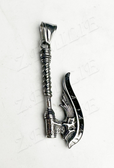 Wholesaler Z. Emilie - Steel ax pendant