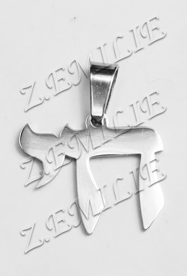 Wholesaler Z. Emilie - Hate life steel pendant