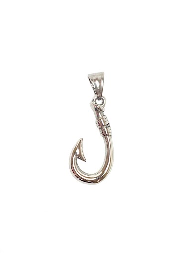 Wholesaler Z. Emilie - Fish hook steel pendant