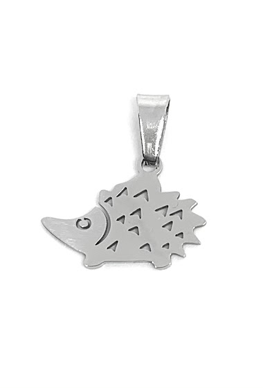 Wholesaler Z. Emilie - Hedgehog steel pendant