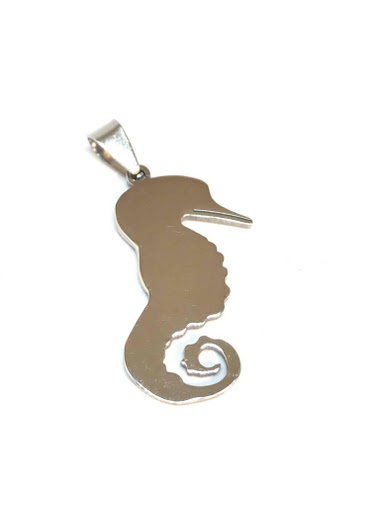 Wholesaler Z. Emilie - Sea horse steel pendant