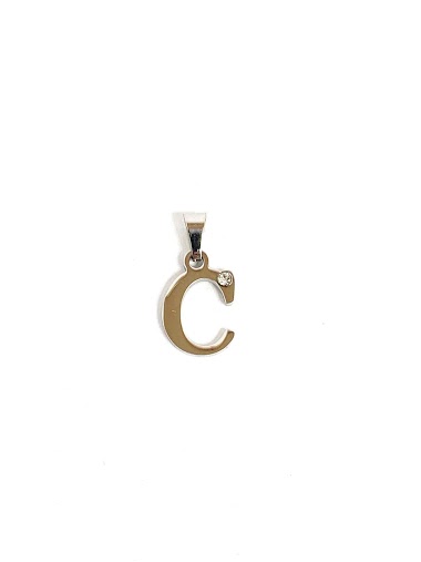 Wholesaler Z. Emilie - C steel pendant