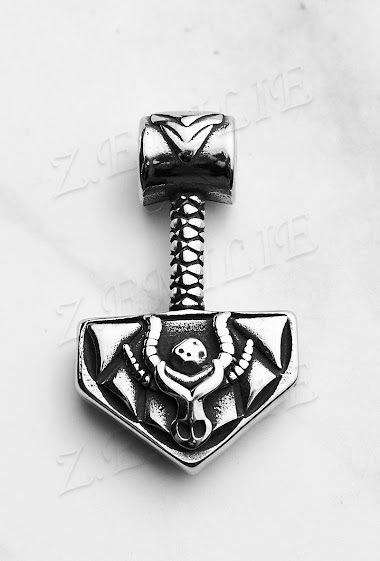 Großhändler Z. Emilie - Viking Thor's hammer steel pendant