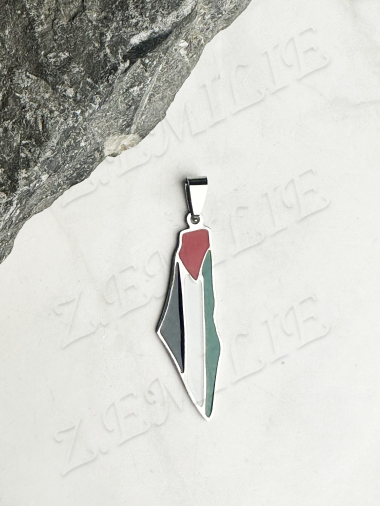 Wholesaler Z. Emilie - Palestine steel pendant