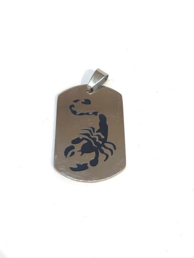 Wholesaler Z. Emilie - Scorpio steel pendant