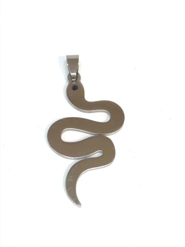 Wholesaler Z. Emilie - Snake steel pendant