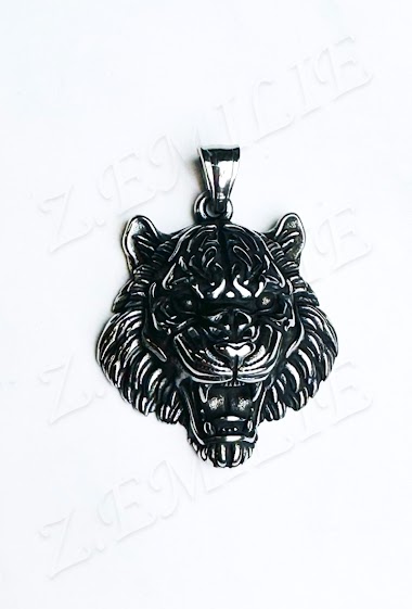 Wholesaler Z. Emilie - Tiger steel pendant