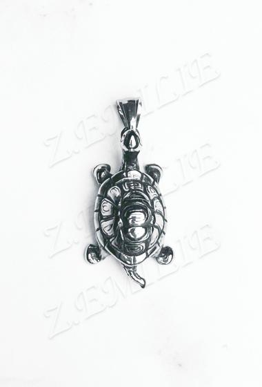 Wholesaler Z. Emilie - Turtle steel pendant