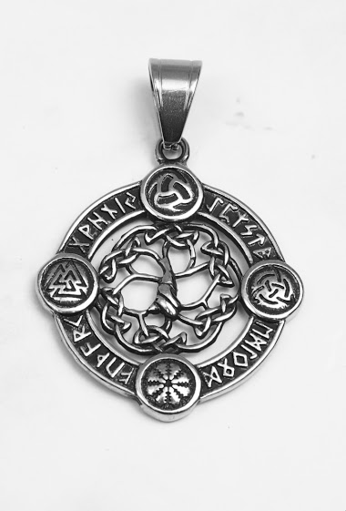 Wholesaler Z. Emilie - Viking tribal steel pendant