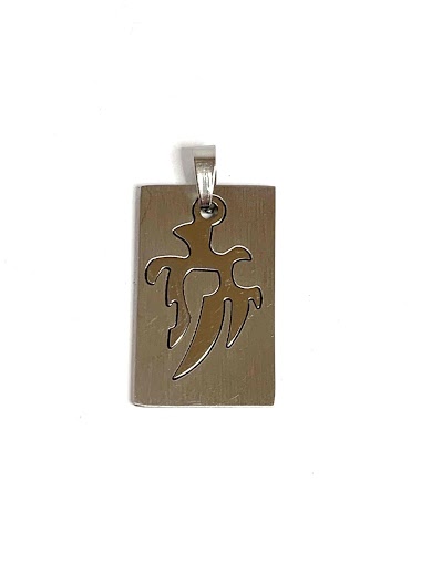 Wholesaler Z. Emilie - Tribal steel pendant